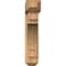 Ekena Millwork Merced Craftsman Rough Sawn Bracket w/ Offset Brace, Western Red Cedar, 8"W x 34"D x 38"H BKT0806X34X38MRC04RWR - alternate 4